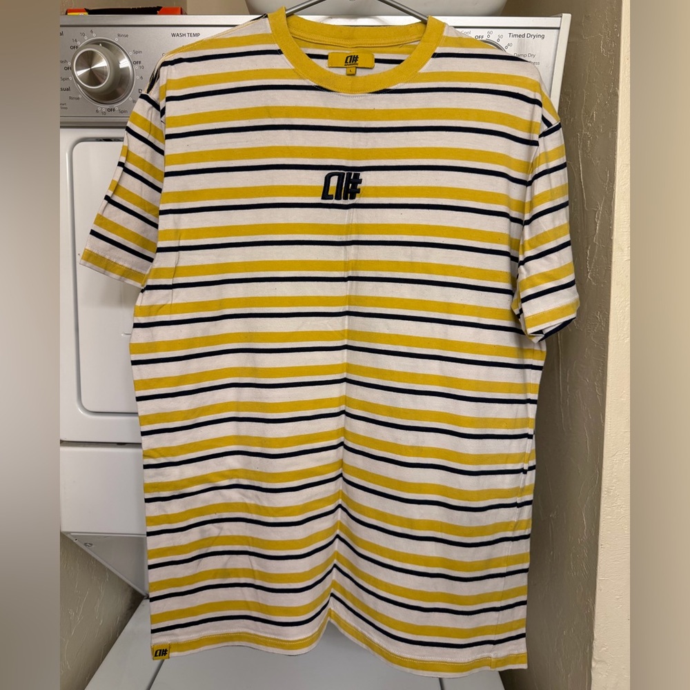 Striped Yellow and Black Tee